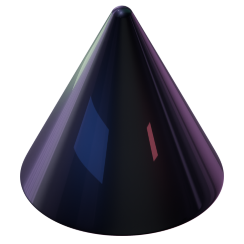 Cone 3D Shape